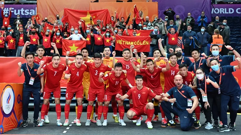 Việt Nam từng dự 2 kỳ FIFA Futsal World Cup, thể hiện vị thế futsal chuyên nghiệp