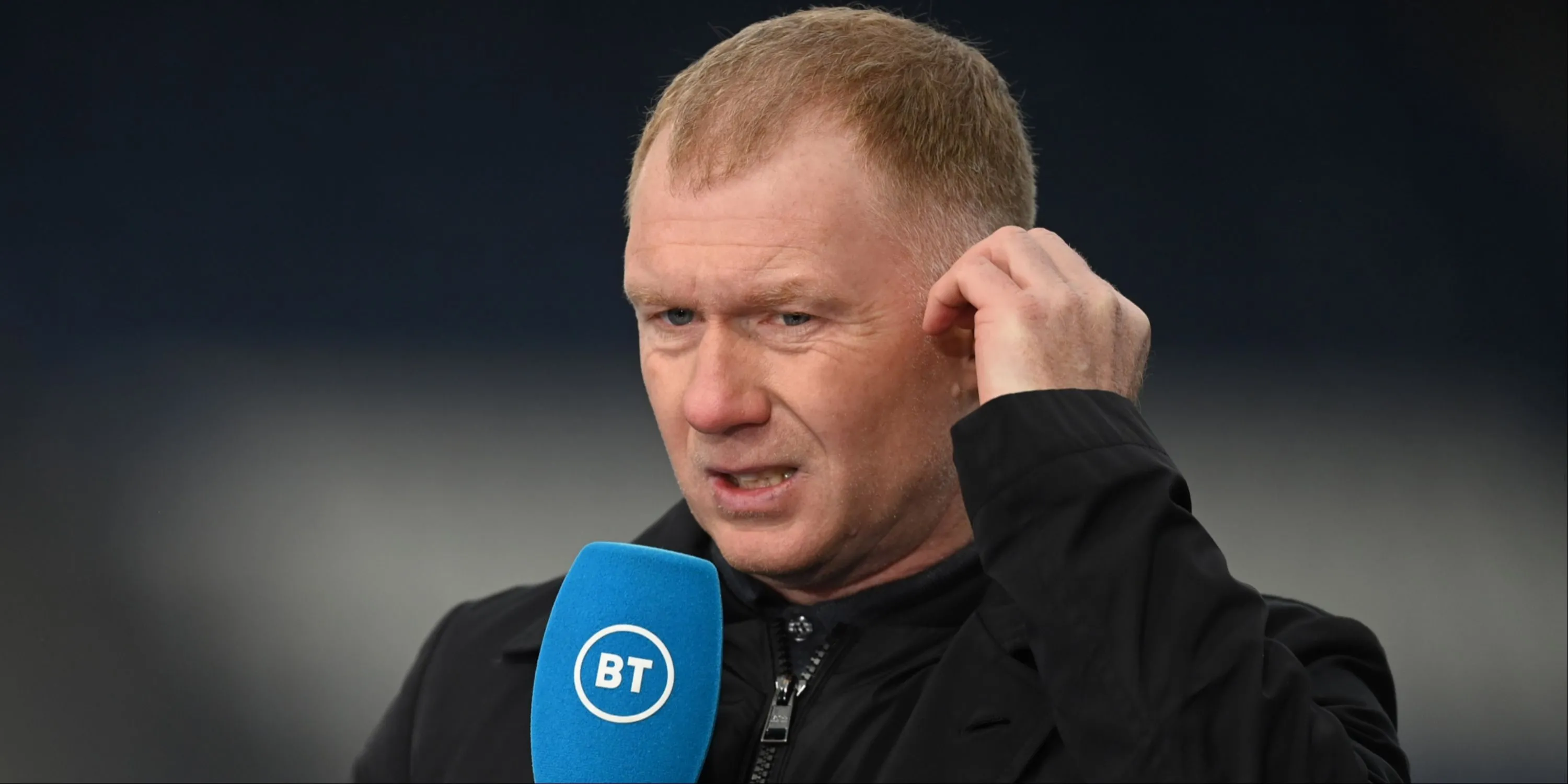Hình ảnh Paul Scholes trong thời kỳ đỉnh cao của sự nghiệp tại Manchester United
