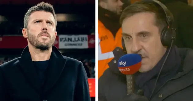 Gary Neville bình luận trực tiếp ngay sau trận Arsenal 2-3 Man Utd